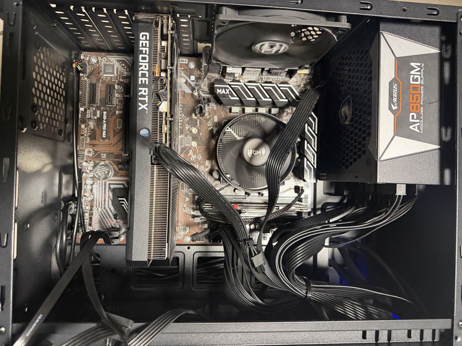 Komputer, zestaw, RTX 3060 Ti, 120gb, 8gb stan jak nowy, super cena