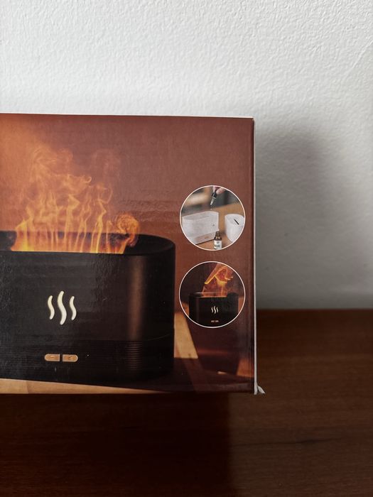 Difusor de Aromas com Efeito Lareira NOVO