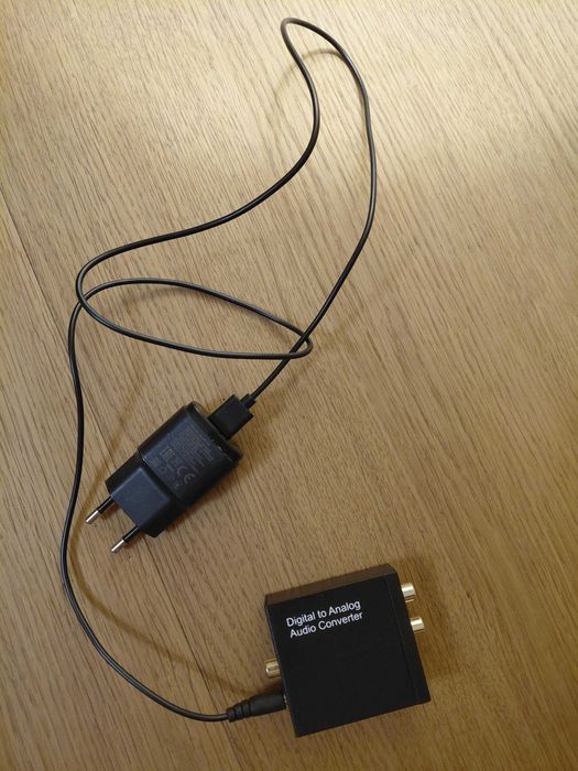 Konwerter Audio DAC (Optyczny Toslink / Coaxial na 2x RCA) do TV