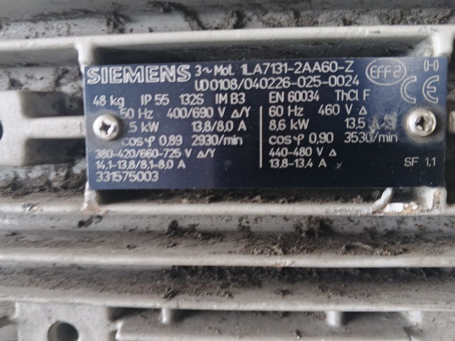 Електродвигуни Simens;ABB;WEG