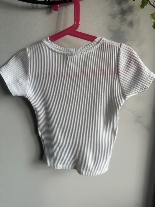 Biala bluzeczka bluzka Zara 122/134