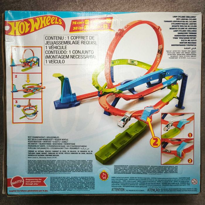 Hot Wheels Action Zakręcone tornado HXM94