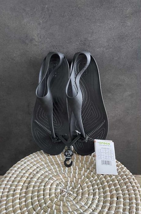 Crocs japonki serena flip czarne W9 39/40
