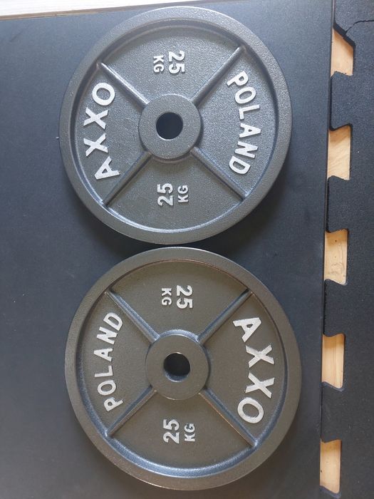 Obciążenie olimpijskie żeliwne 2x25kg