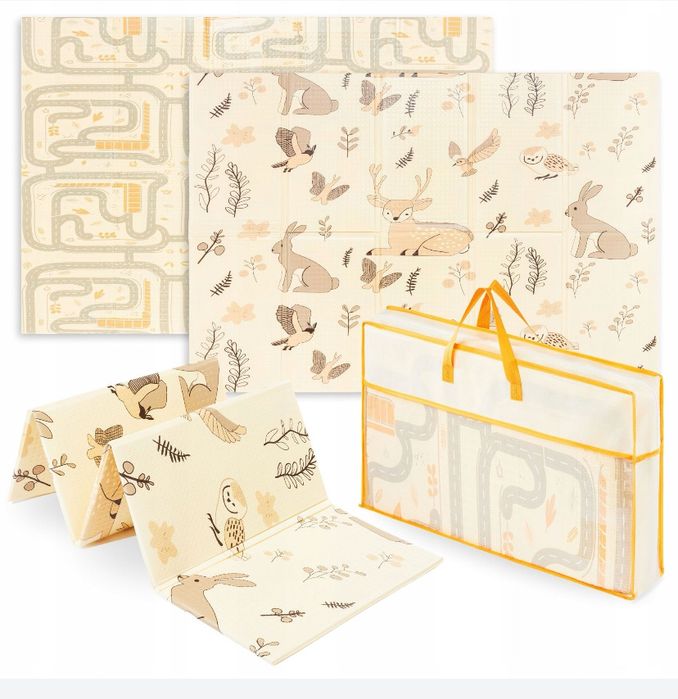 Mata piankowa dla dzieci składana nowa