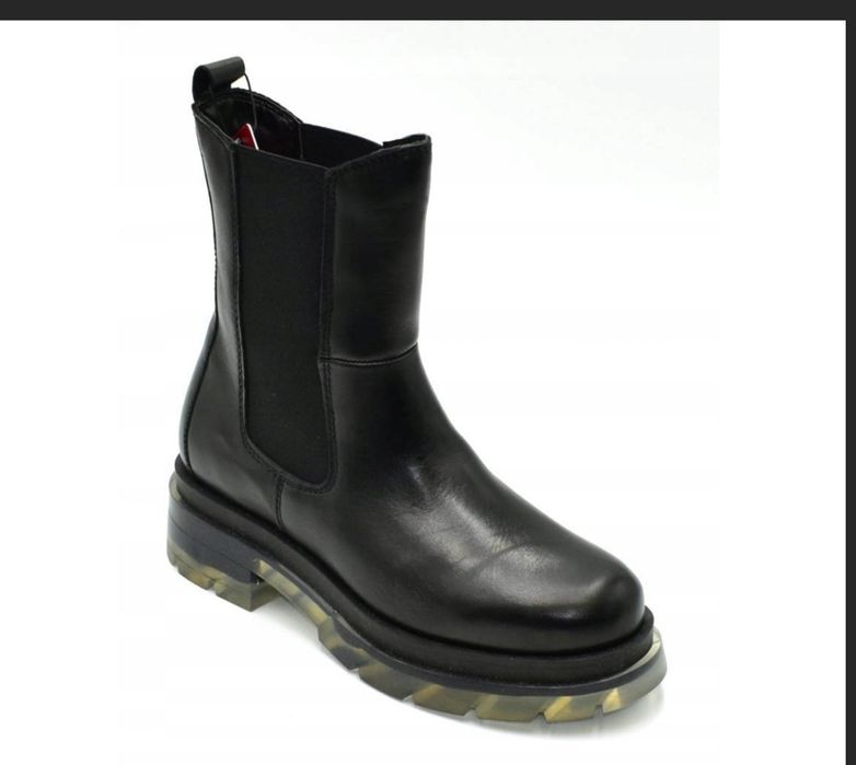 Buty,Botki, sztyblety  skóra S.Oliver  38/39