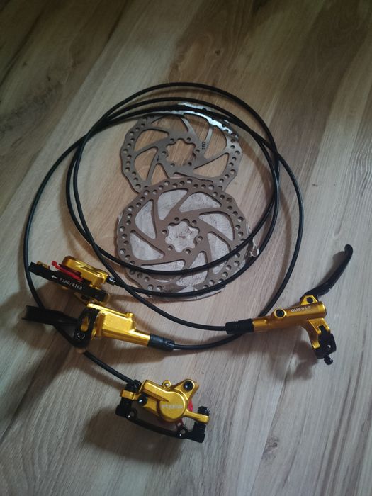 Hamulce rowerowe Formuła Cura X + przód, tył i dwie tarcze