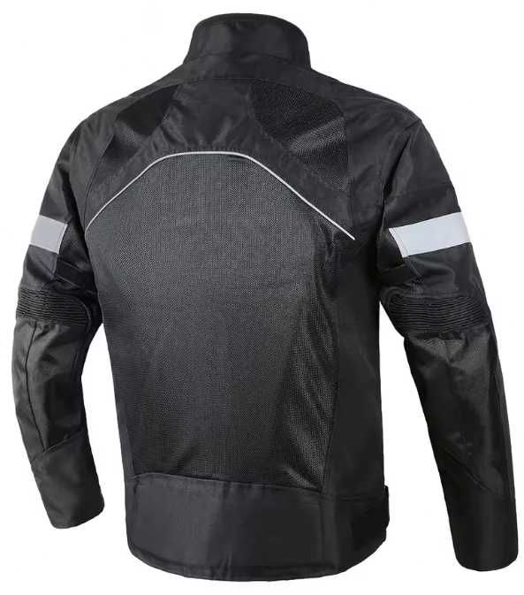 Casaco de Verão M, com 5 proteções para mota e trotinete