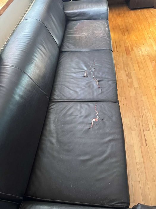 Narożnik skórzany duży