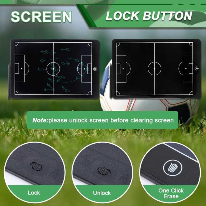 Prancha Eletrónica de Futebol Novos - Ecrã LCD