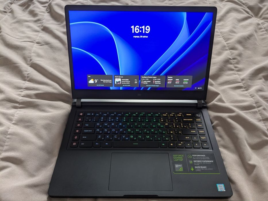 Ноутбук Xiaomi gaming laptop 2018