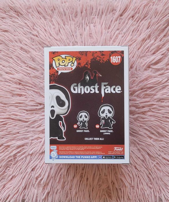 Funko POP! GHOST FACE Scream Krzyk GITD Glows In The Dark #1607
