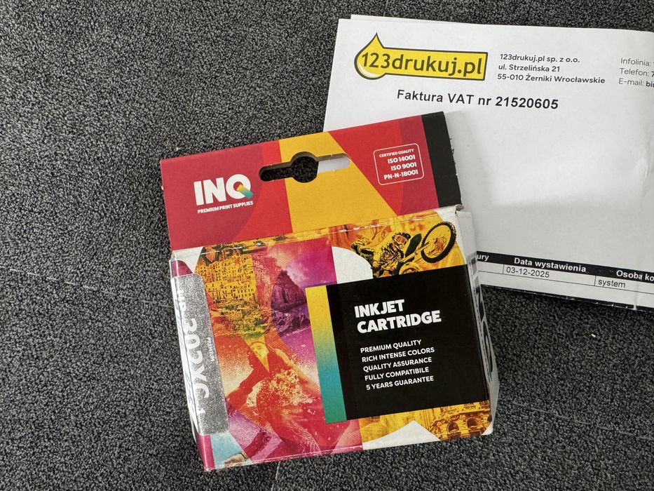 Tusz do drukarki zamiennik