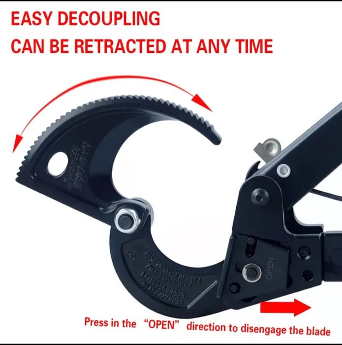 Кабелерез с храповый механизм 325а