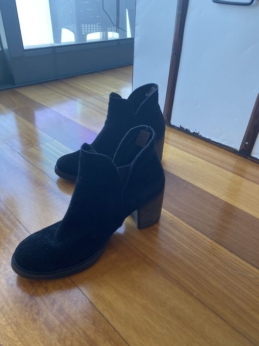 Botins - calçado tam.37 preto