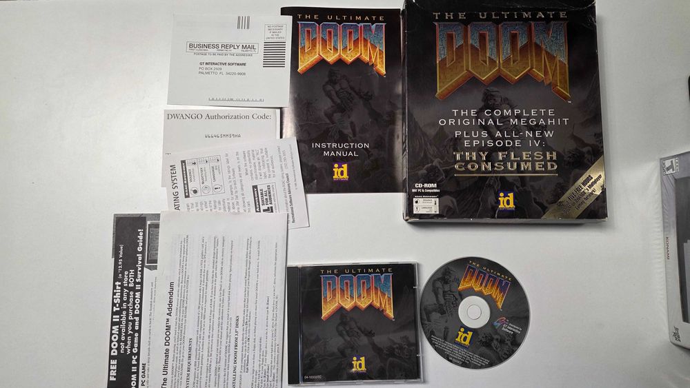 PC The ultimate Doom premierowe wydanie big box