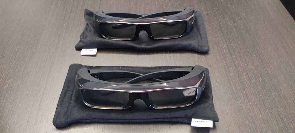 Óculos 3D da Sony.