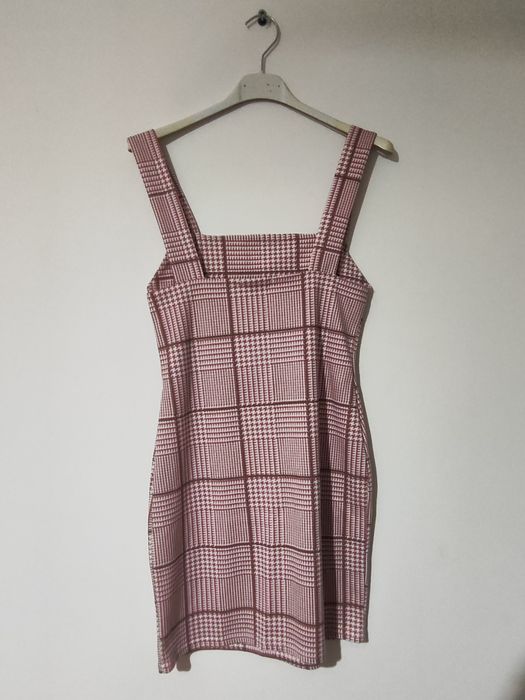 Sukienka w kratkę S