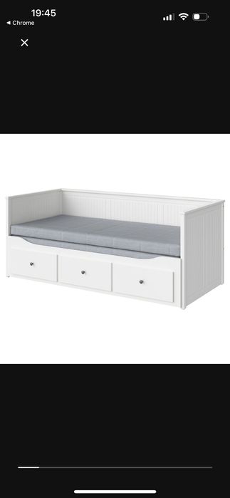 Cama Hemnes com 3 gavetas