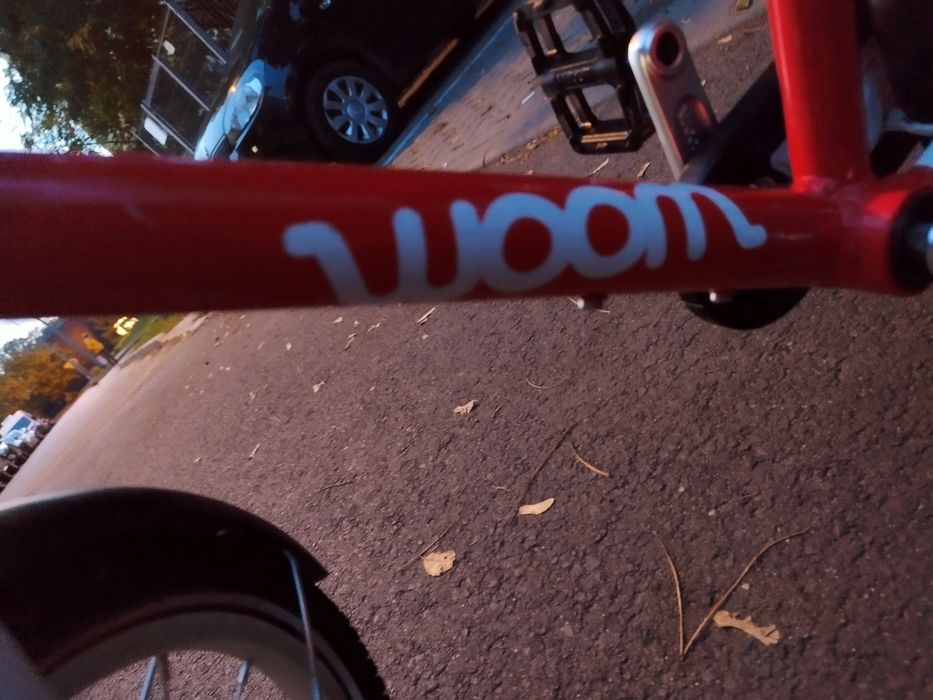 Rower woom  3  czerwony