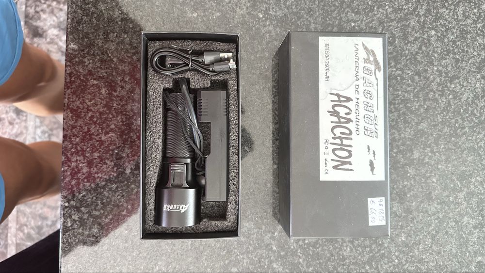 Lanterna pesca submarina 2600