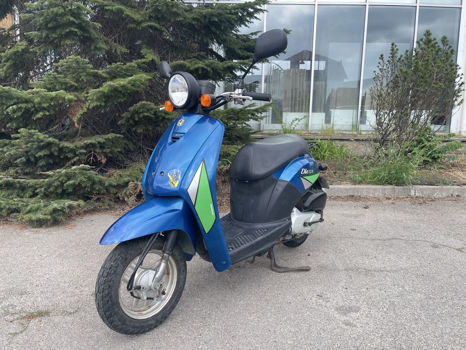 Honda Today 4 тактный скутер 50куб dio tact lead jog sepia zx