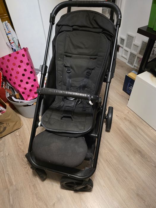 Carrinho bebe EasyWalker com ovo besafe e adaptadores