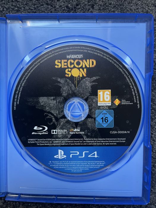 InFAMOUS Second Son na ps4-ps5