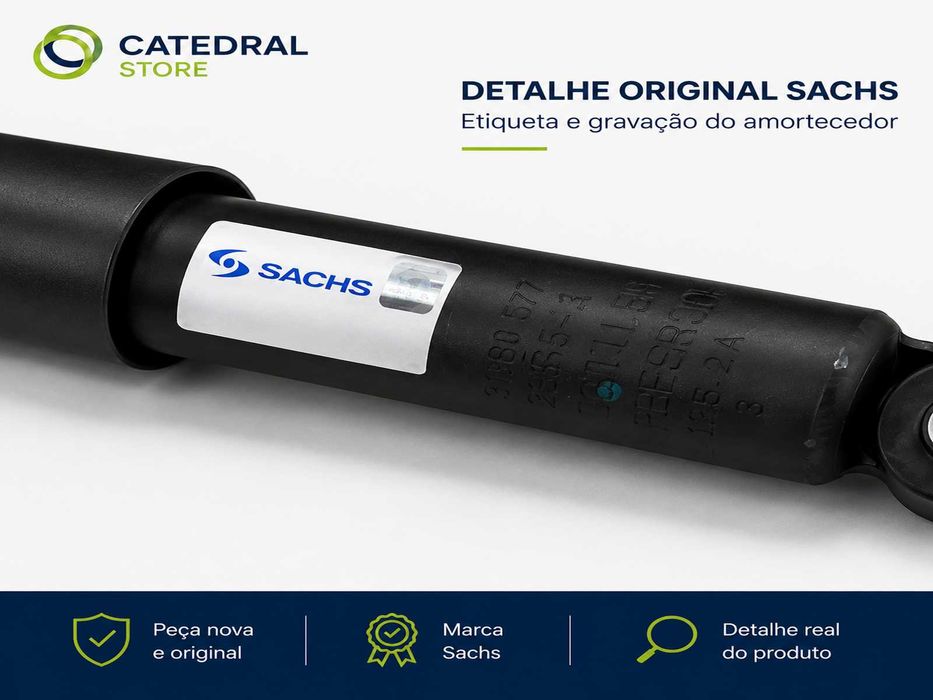 Amortecedores Traseiros Sachs Smart Fortwo 451 - Novos (Par)