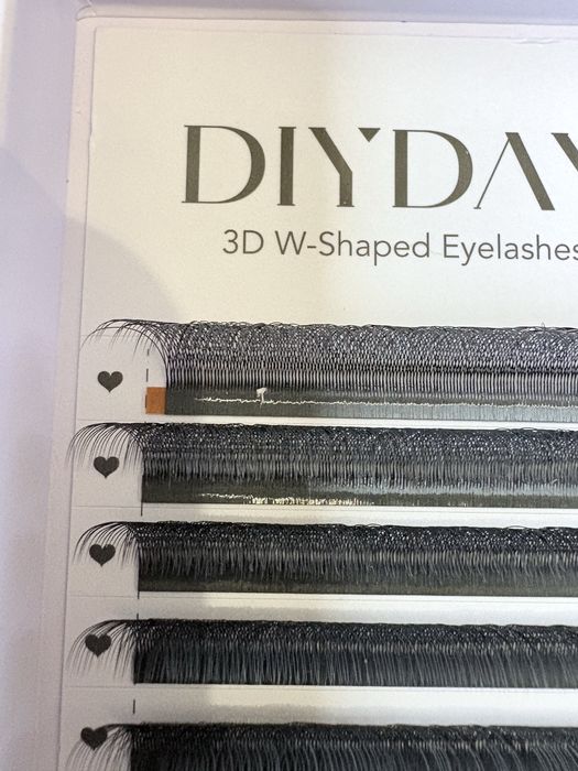 Zestaw do rzęs kępki gotowe, pęsety