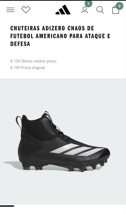 Chuteiras Futebol Americano NUNCA USADAS