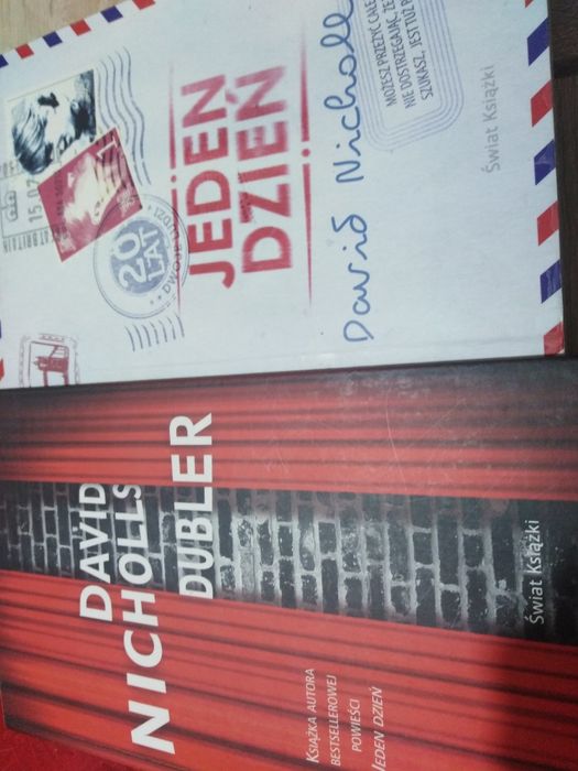 David Nicholls "Jeden dzień" i "Dubler"