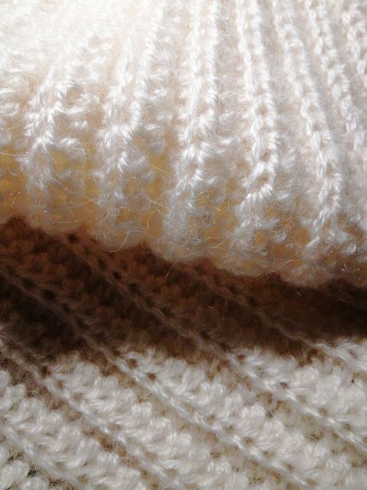 Оверсайз свитер ручной работы