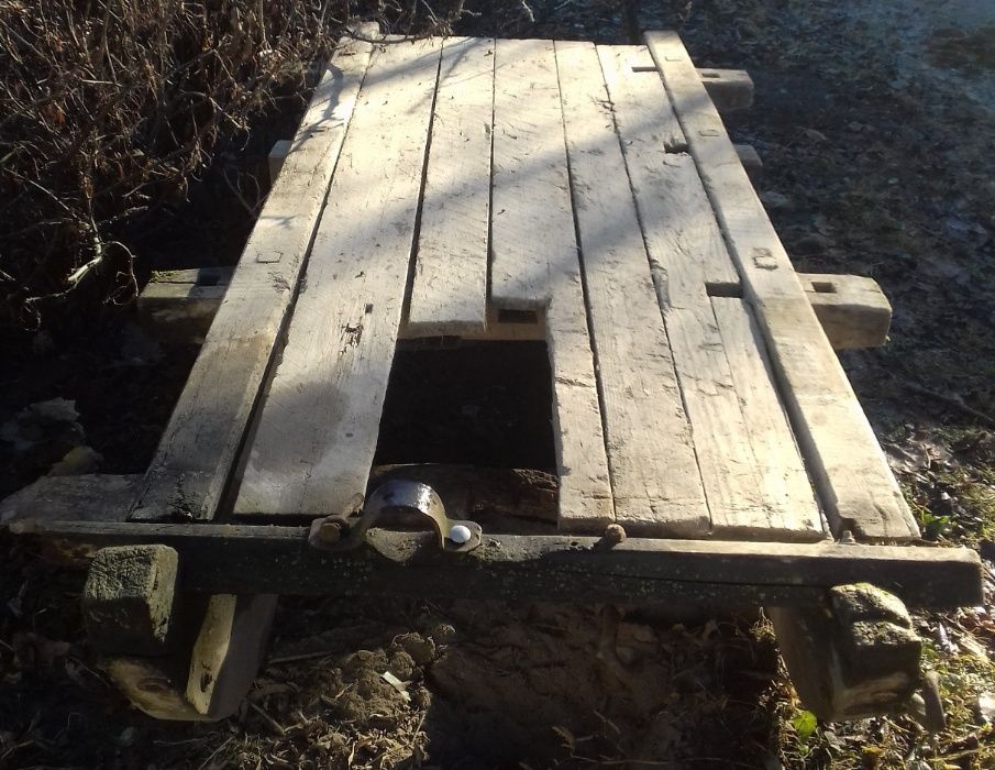 Сані дерев"яні легкі високі