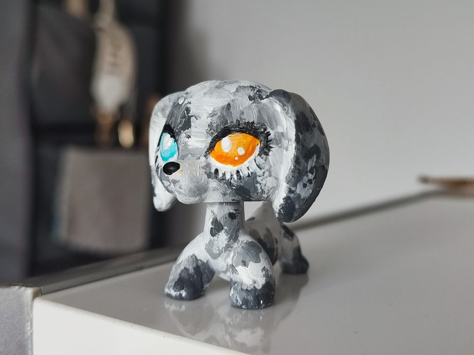 LPS custom jamnik dog oryginalny projekt heterochromia