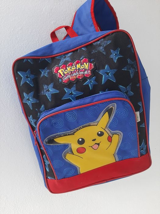 Pokémon mochila sling bag 1998, oficial, merchandising Y2K 90s