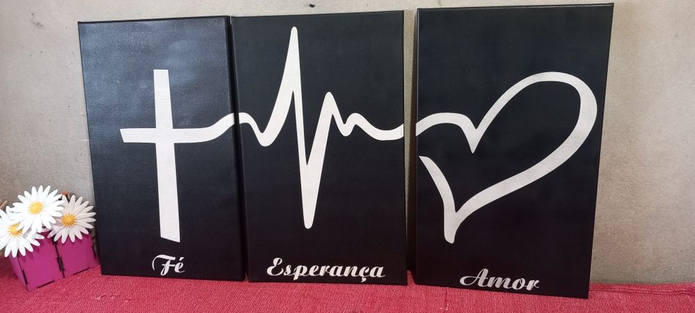 Conjunto 3 quadros