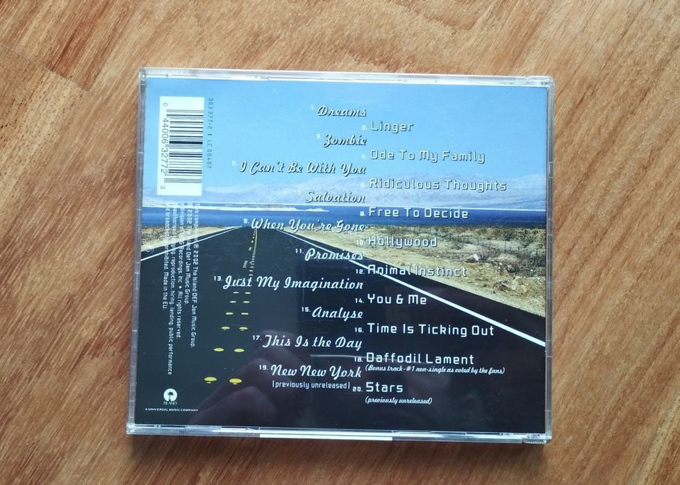 CD Álbum original - THE CRANBERRIES - the best of