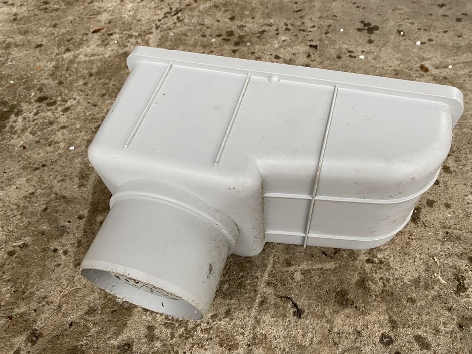 Oczyszczanie rynny Osadnik rynnowy 110 mm szary