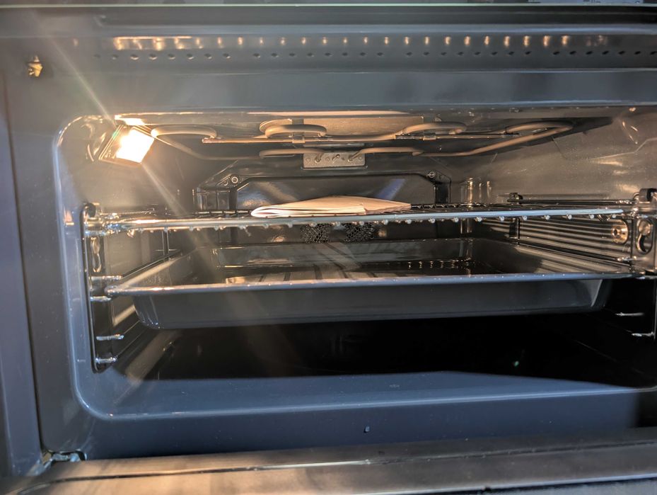 Piekarnik z mikrofalą AEG CP7400B – NOWY/45cm