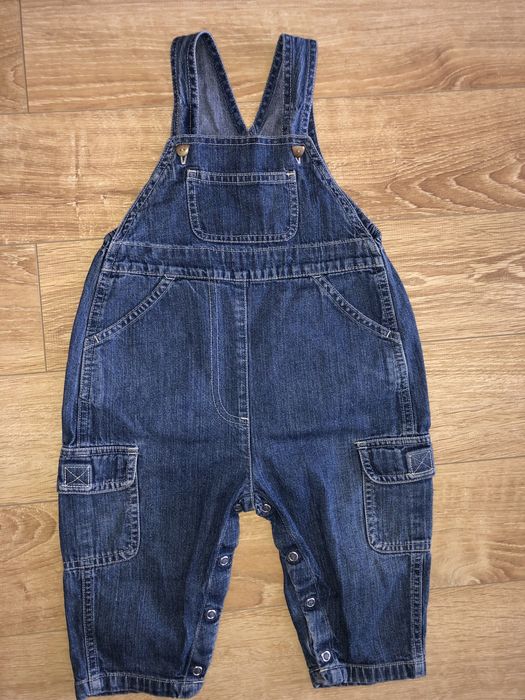 Zestaw chłopięcych ubranek Cool Club Ogrodniczki Bluzka rozm. 68 i 80