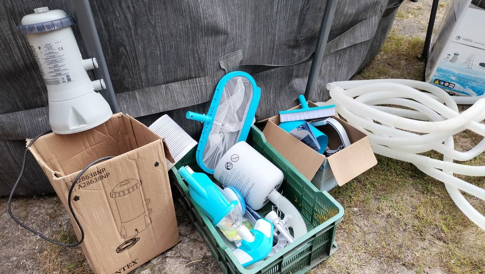 Basen ogrodowy INTEX 28242 stelażowy 457x122