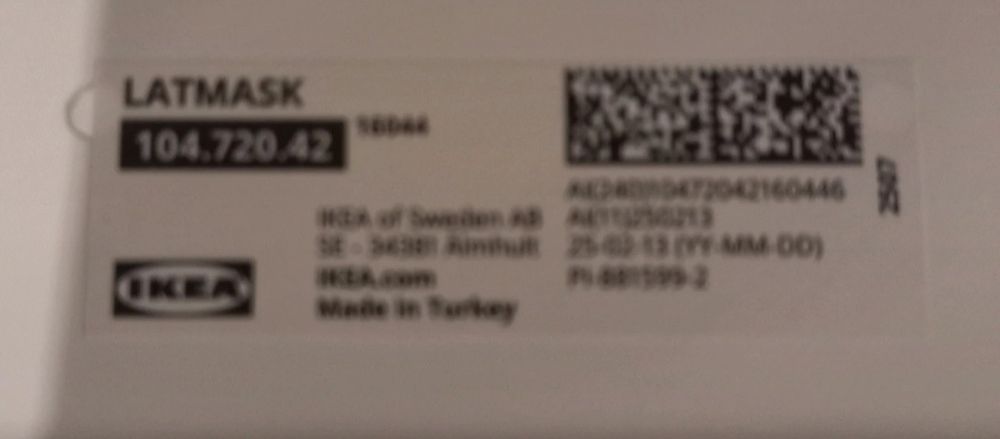 Puxador Ikea Latmask