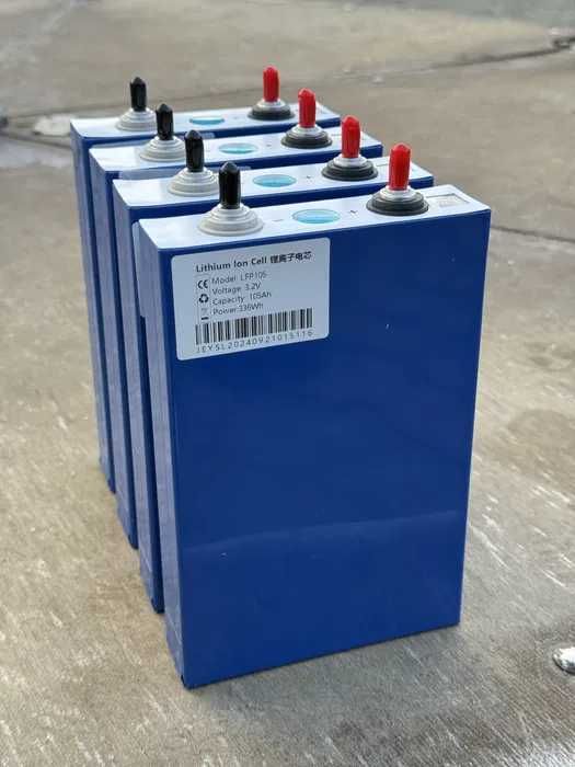 Комірки 105 ah LifePO4 3.2v акумулятор соті комірки ячейка