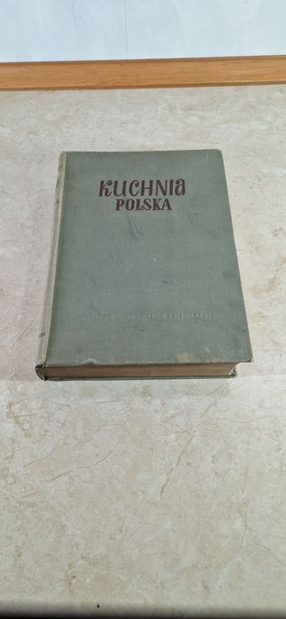 Stara Książka kucharska 1957 w bardzo dobrym stanie