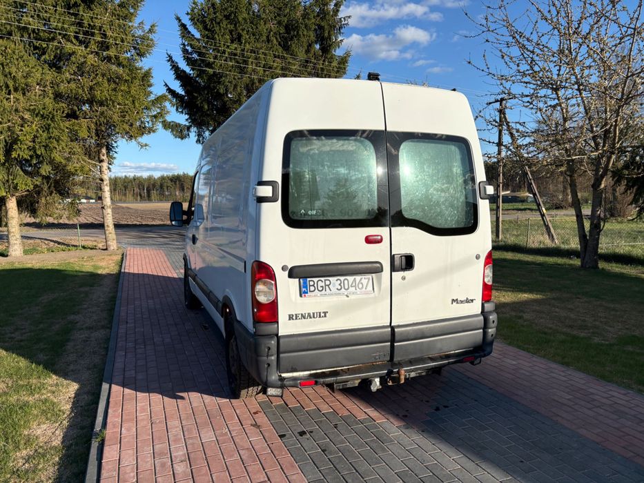 Renault master L2H2 2.5 DCI uszkodzony silnik