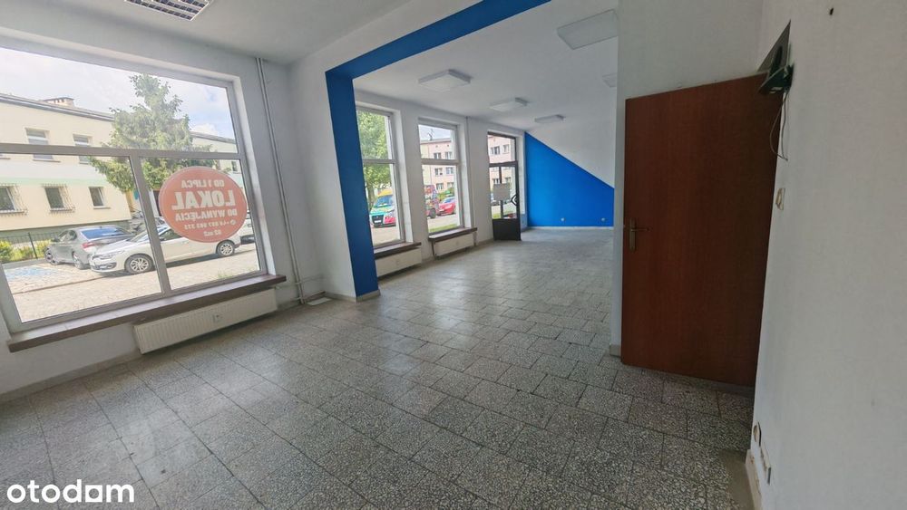 Lokal handlowo-usługowy 62 m² | Centrum Nysy |Witryny| Parter|Własność