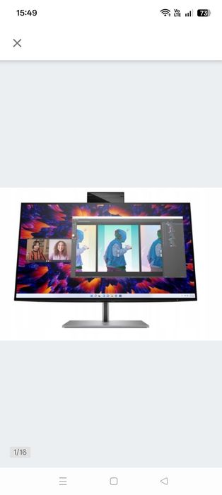 Monitor HP Z24m G3 QHD Conferencing 4Q8N9AA