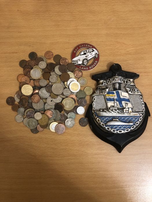 Монеты разные