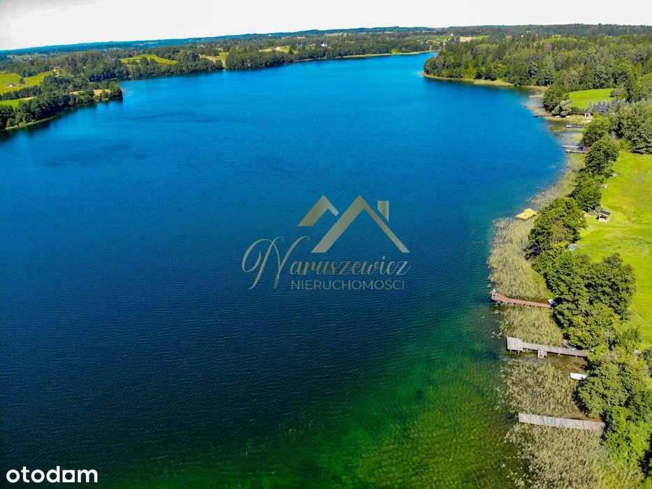 Udział nad jeziorem, pomost | Dodatkowo 852 m²